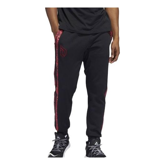 Спортивные штаны adidas Mic Dame Pant limited Side Stripe Basketball Sports Bundle Feet Pants Black, черный
