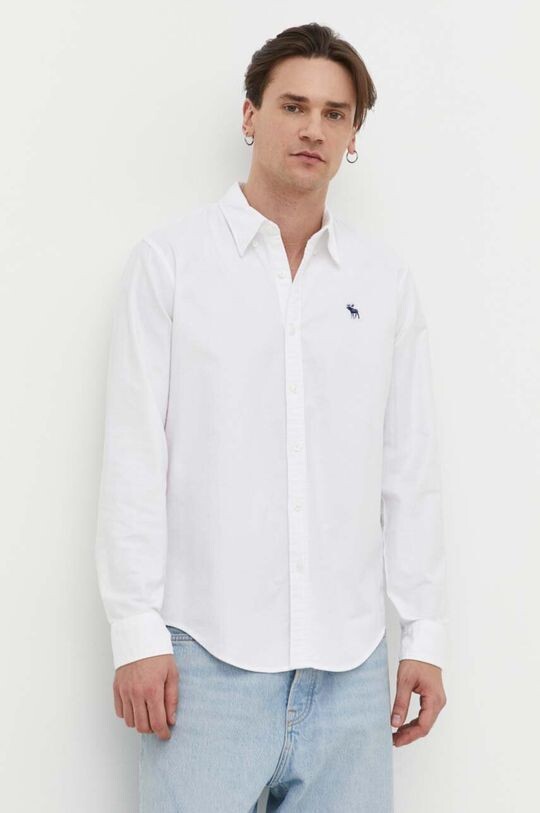 

Рубашка Abercrombie & Fitch, белый