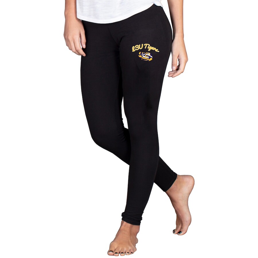 

Леггинсы Concepts Sport Lsu Tigers, черный