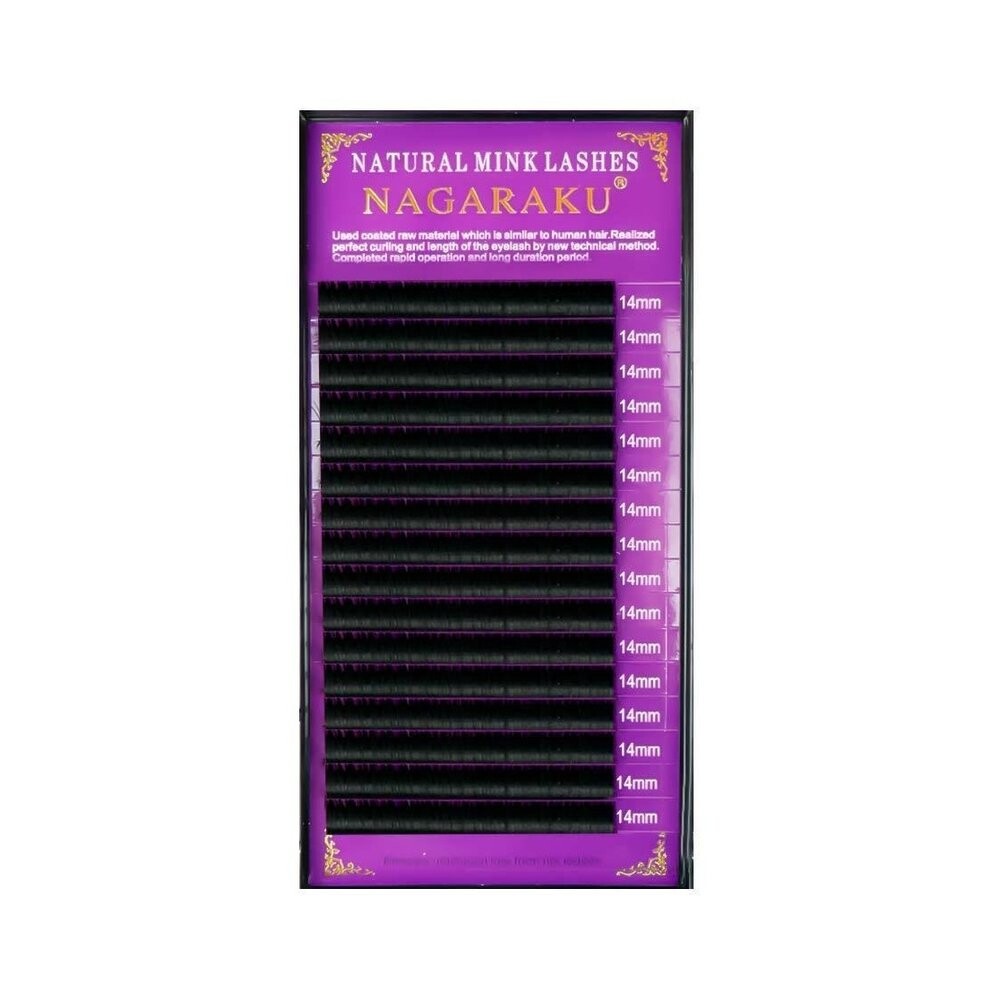 

Ресницы Nagaraku D, 0,1, 12