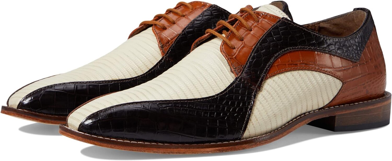 

Оксфорды Turano Bike Toe Oxford Stacy Adams, цвет Brown Multi
