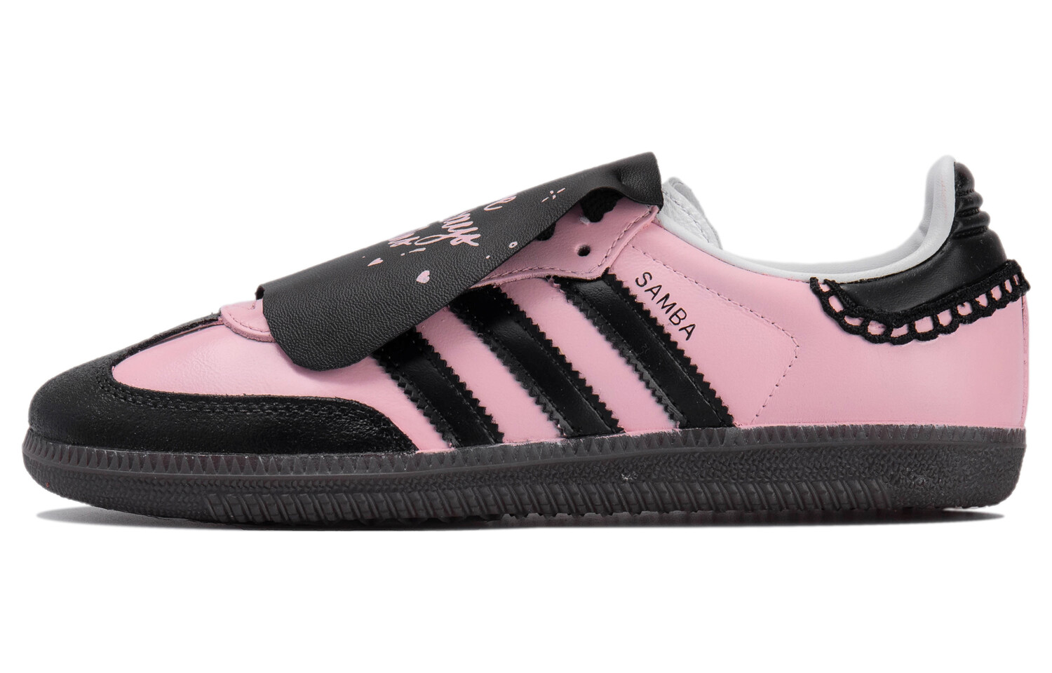 

Кроссовки adidas originals Samba Series Skateboarding Shoes Unisex Low-top Black/pink, черный/розовый