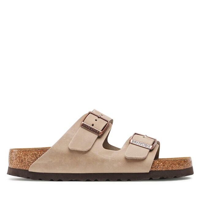 

Шлепанцы Birkenstock Arizona Bs 552813 Tabacco Brown, бежевый