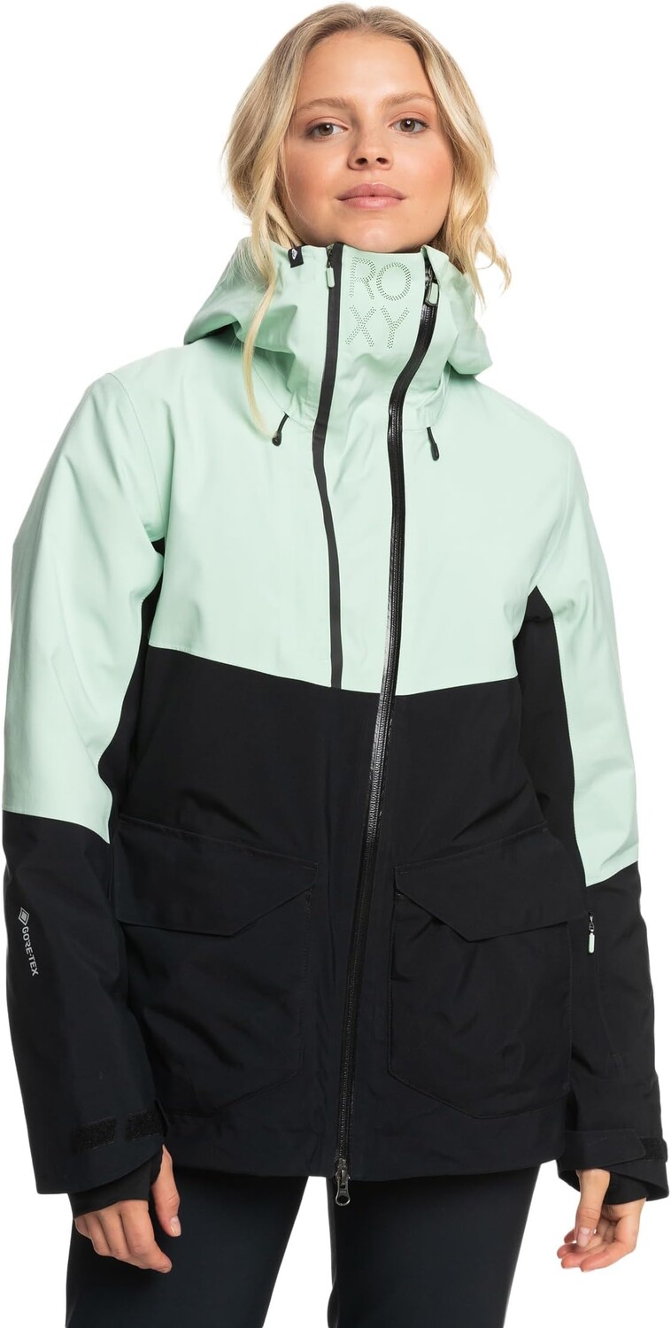 

Куртка GORE-TEX Stretch Purelines Snow Jacket Roxy, цвет Cameo Green