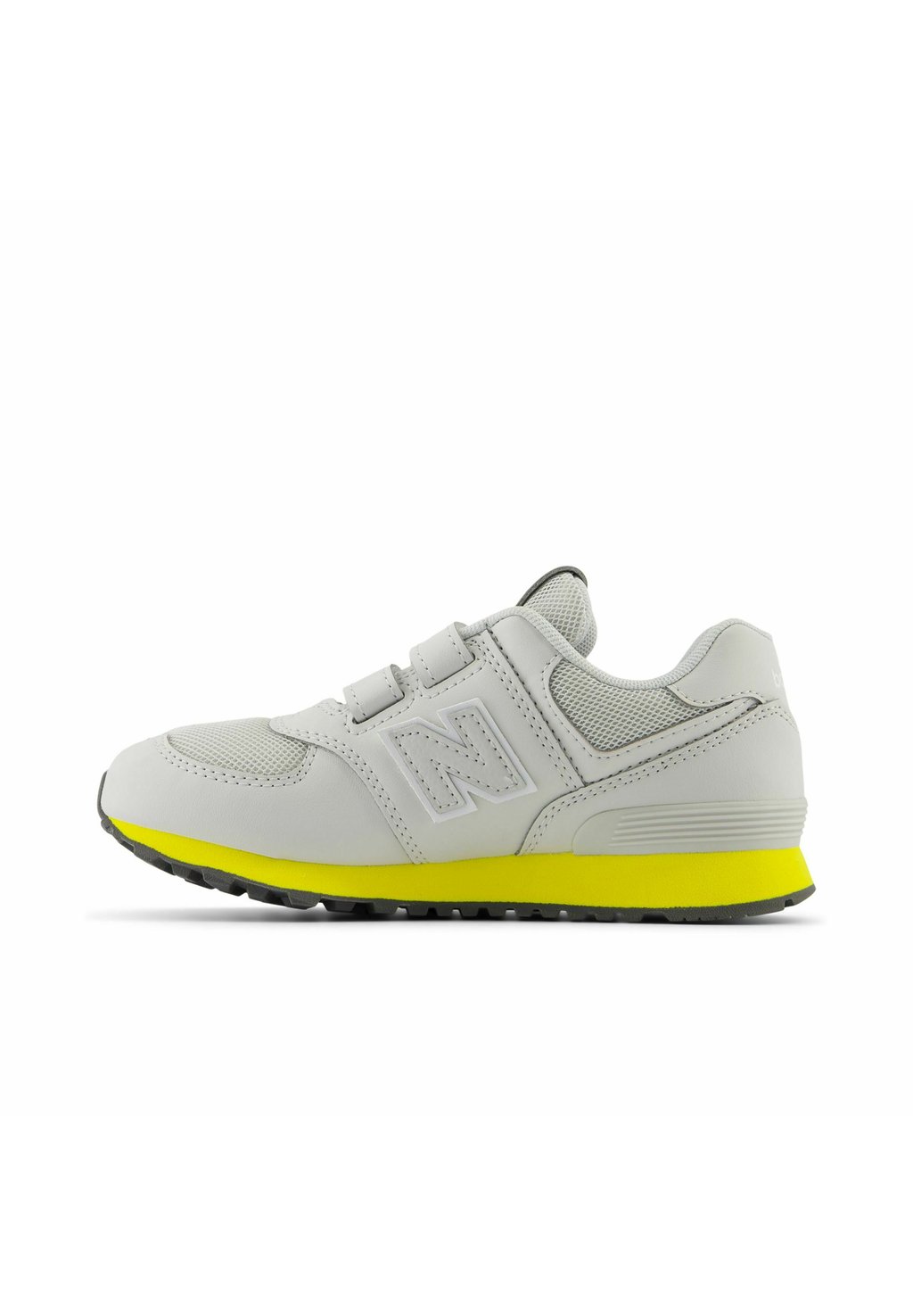 

Прогулочная обувь HOOK & LOOP. New Balance, цвет grey matter lemon zest