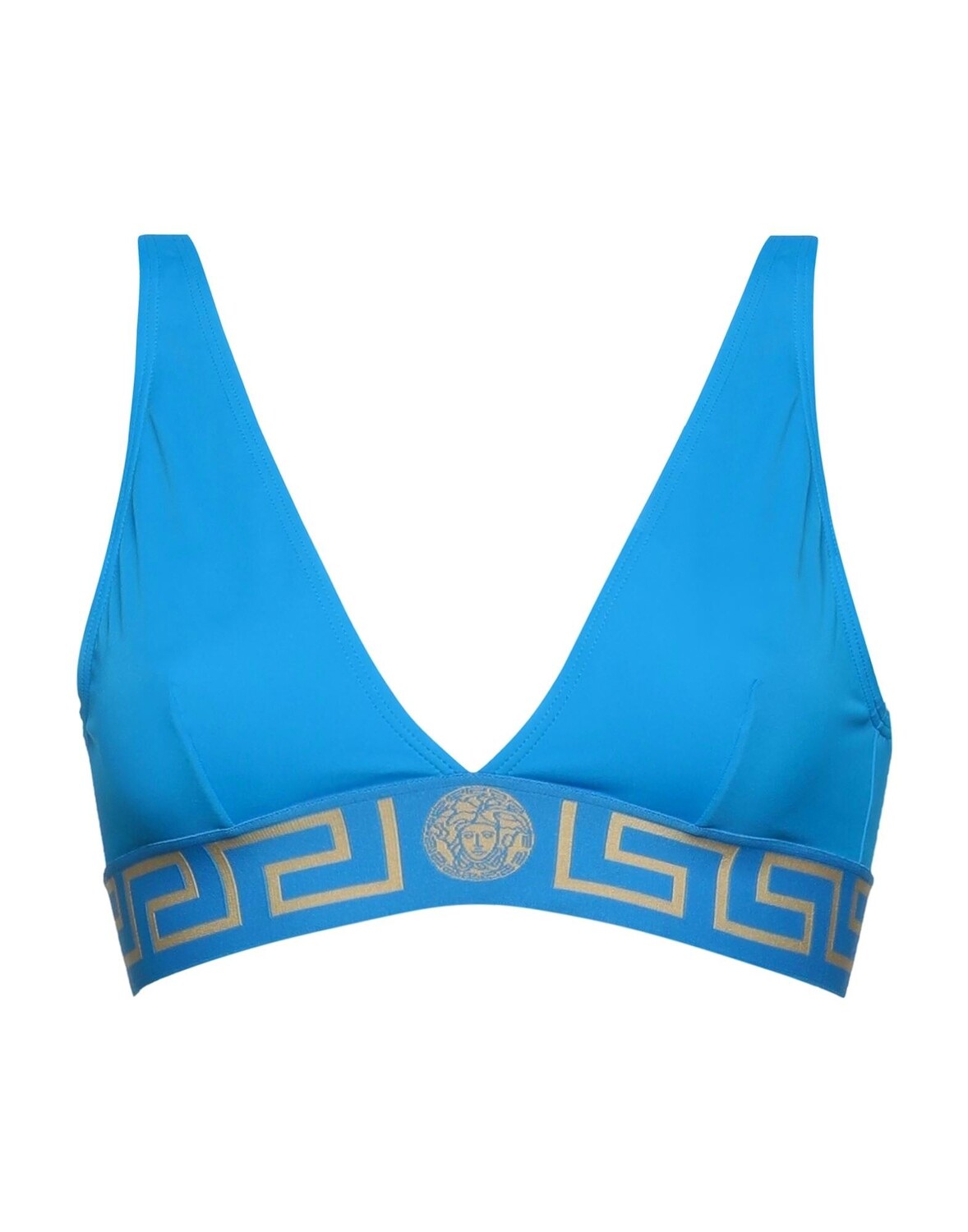 

Верх бикини Versace, лазурный
