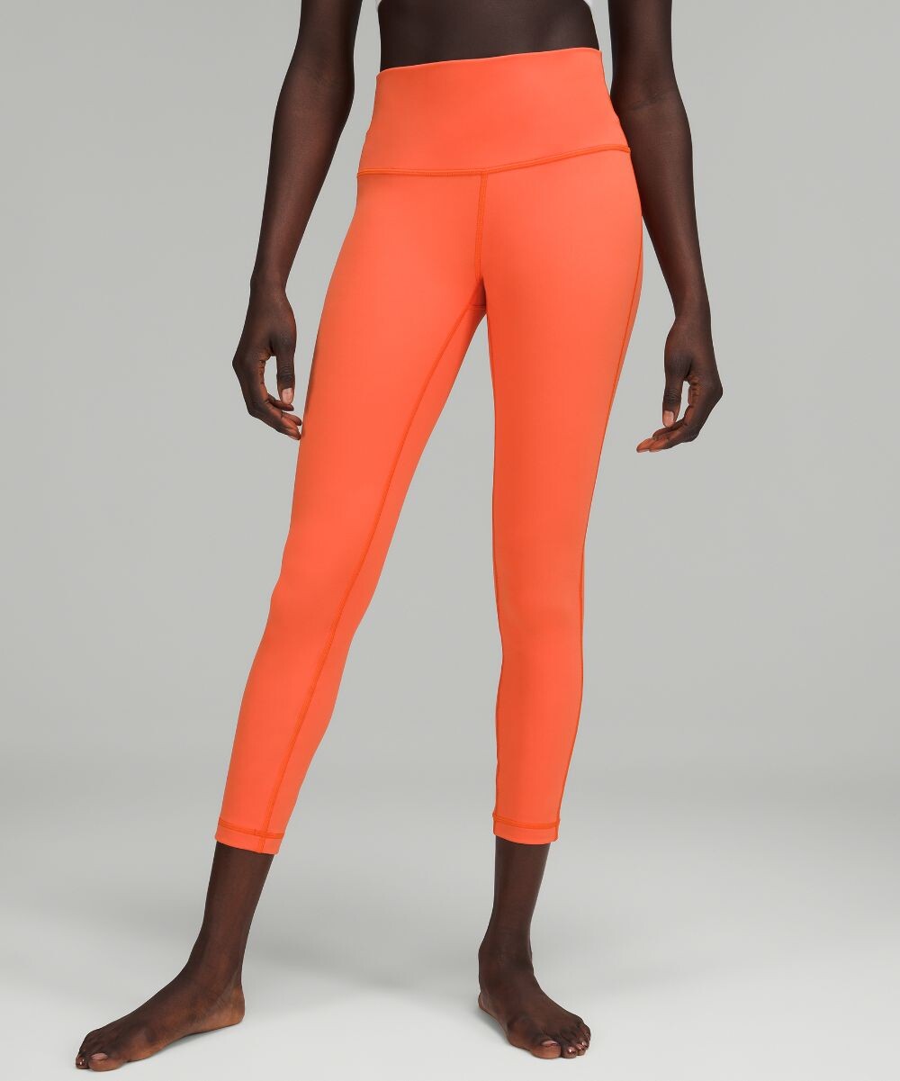 

Леггинсы Wunder Under High Rise Lululemon, коралловый