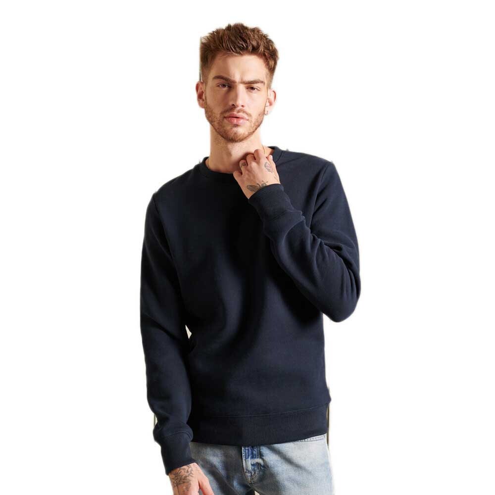 

Толстовка Superdry Vintage Logo Embroidered Crew, черный