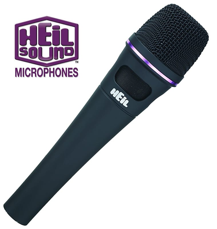 Микрофон Heil PR35 – Black Large Diameter Handheld Microphone with 2-Position Roll Off