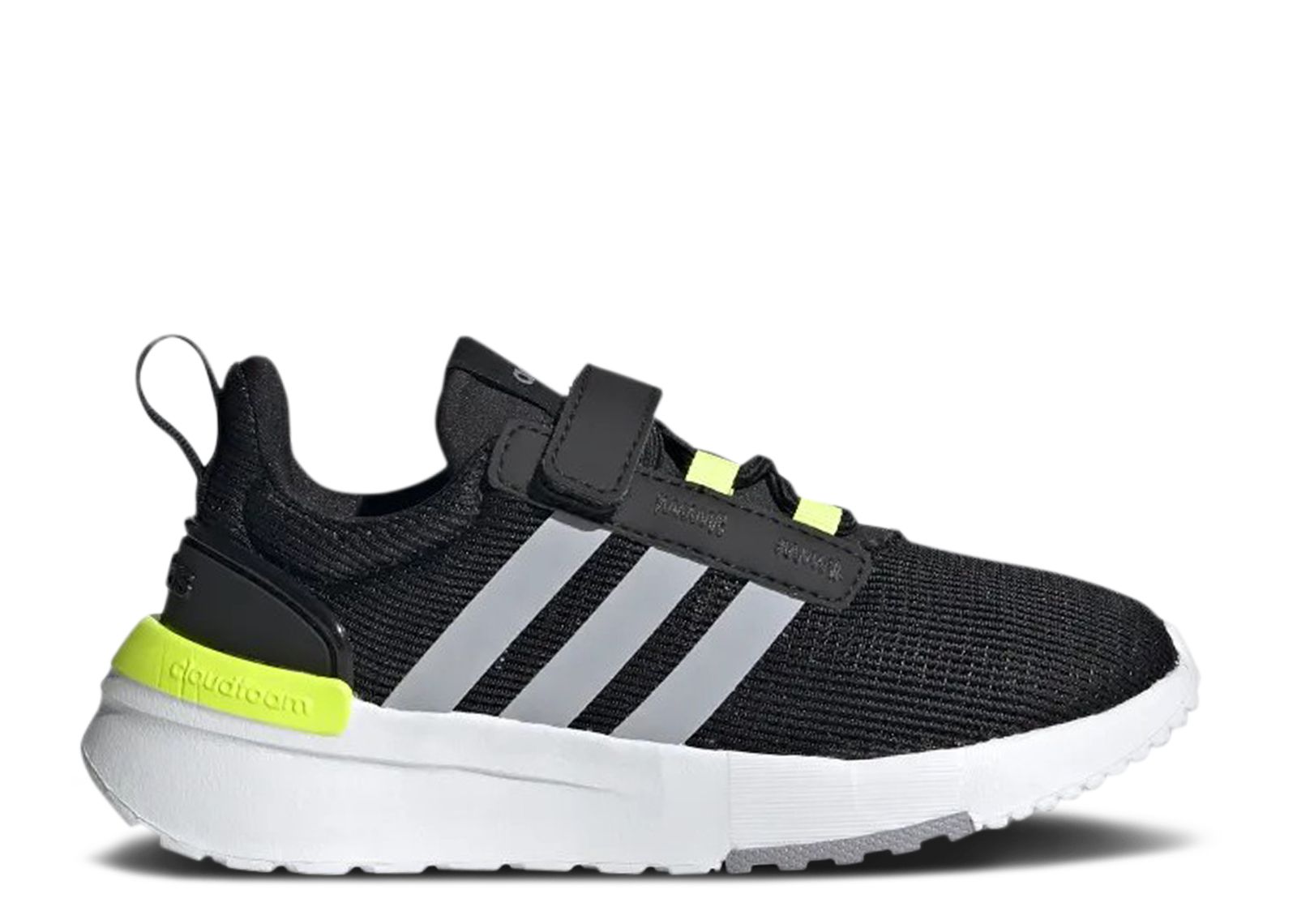 

Кроссовки adidas Racer Tr21 Little Kid 'Black Solar Yellow', черный