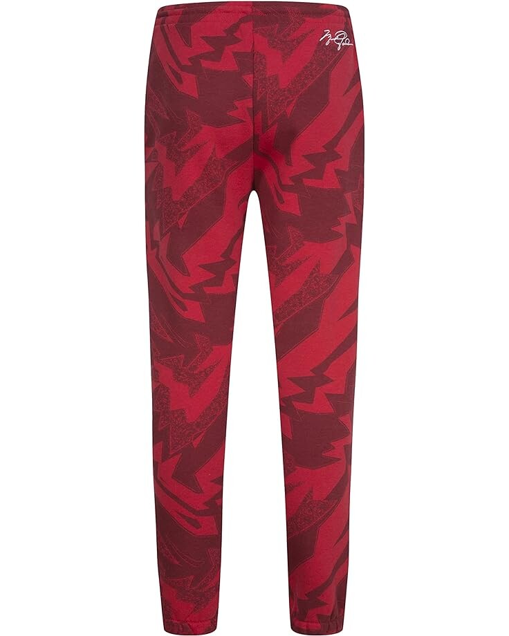 

Брюки Jordan MJ Essentials All Over Print Fleece Pants, цвет Gym Red