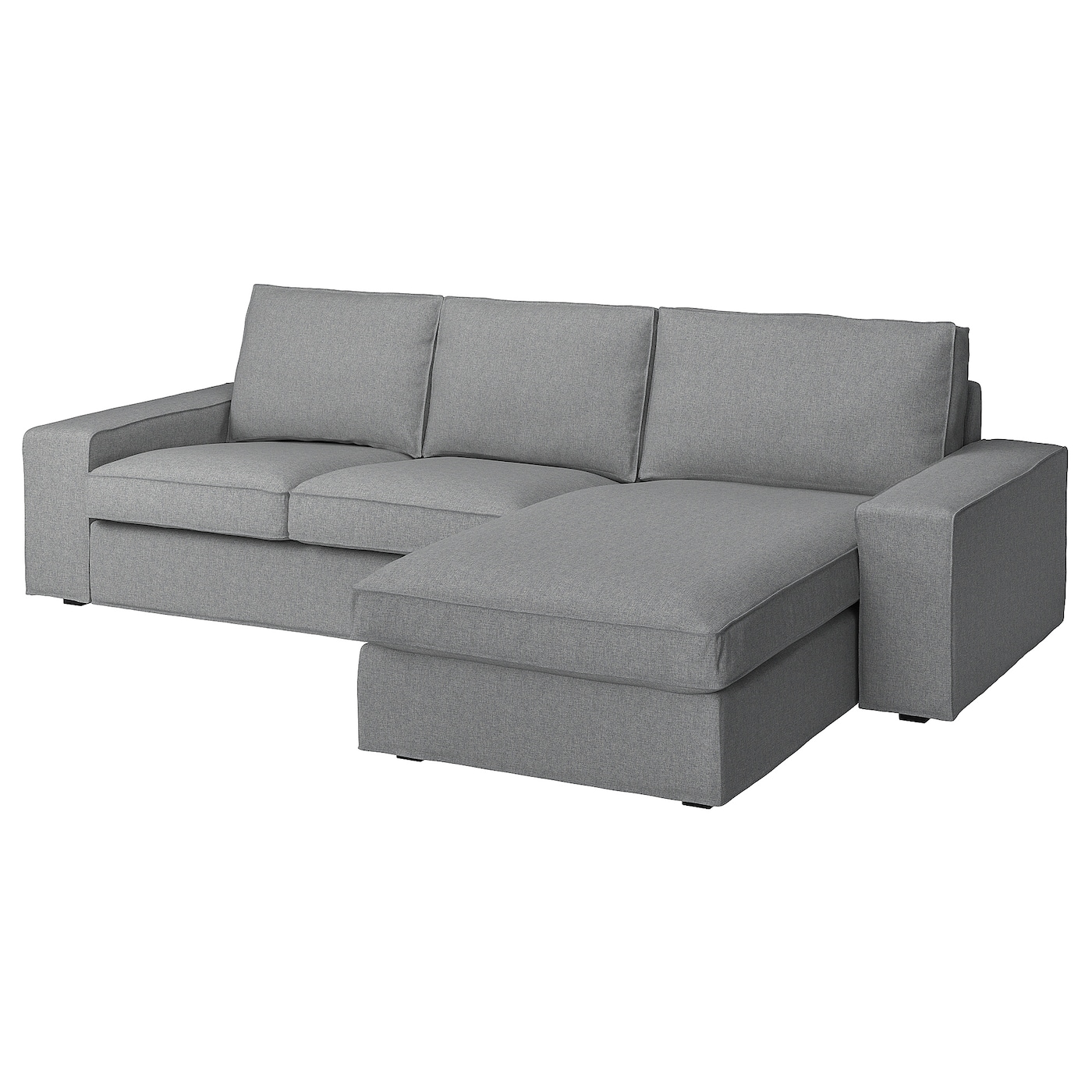 КИВИК 3-местный диван + диван, Тибблби бежевый/серый KIVIK IKEA