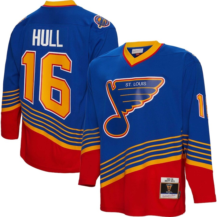 

Джерси Mitchell & Ness St Louis Blues, синий