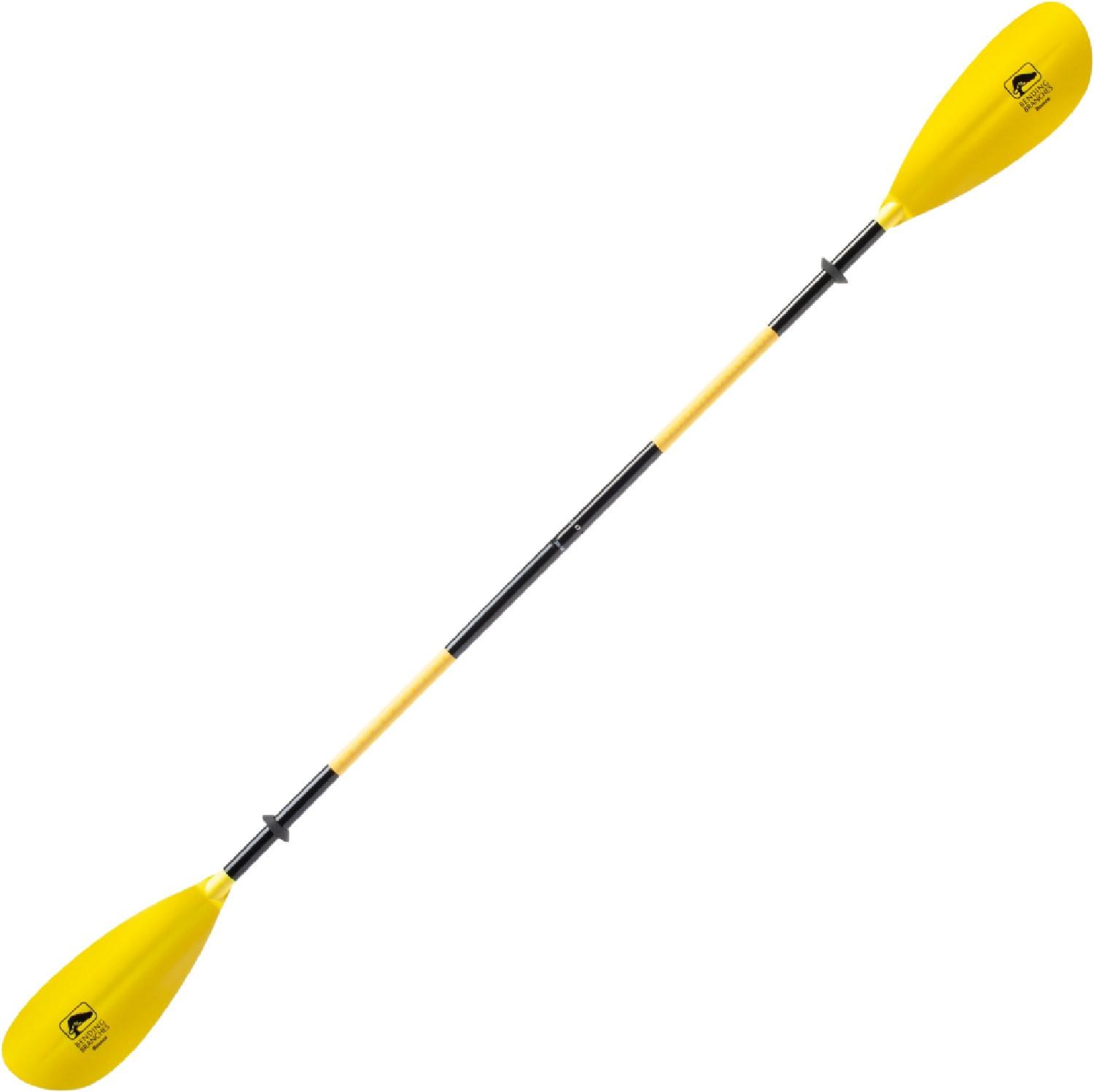 Весло для каяка Bounce X-Grip Bending Branches, желтый весло универсальное двойное для сапа каяка
