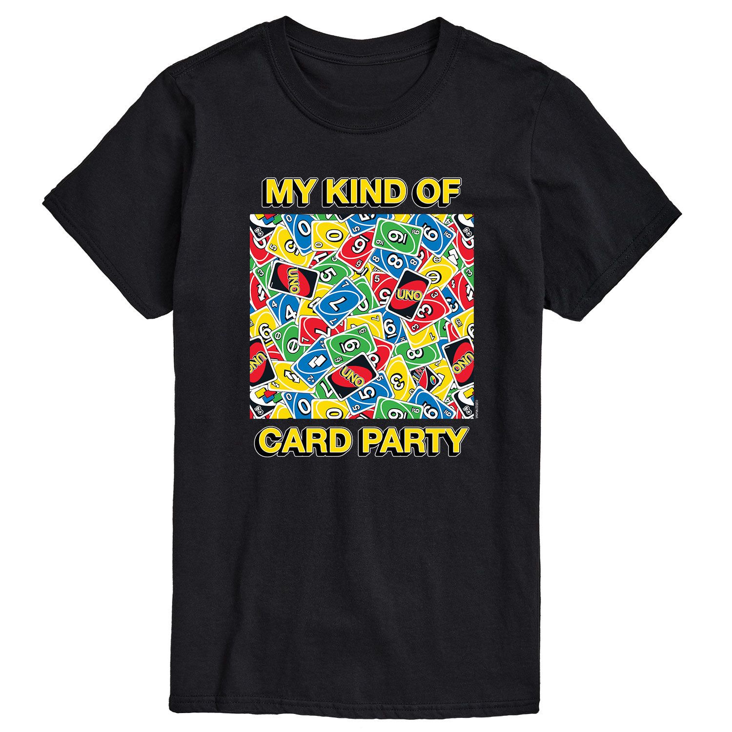 Мужская футболка Mattel UNO My Kind Of Card Party мужская футболка mattel uno card