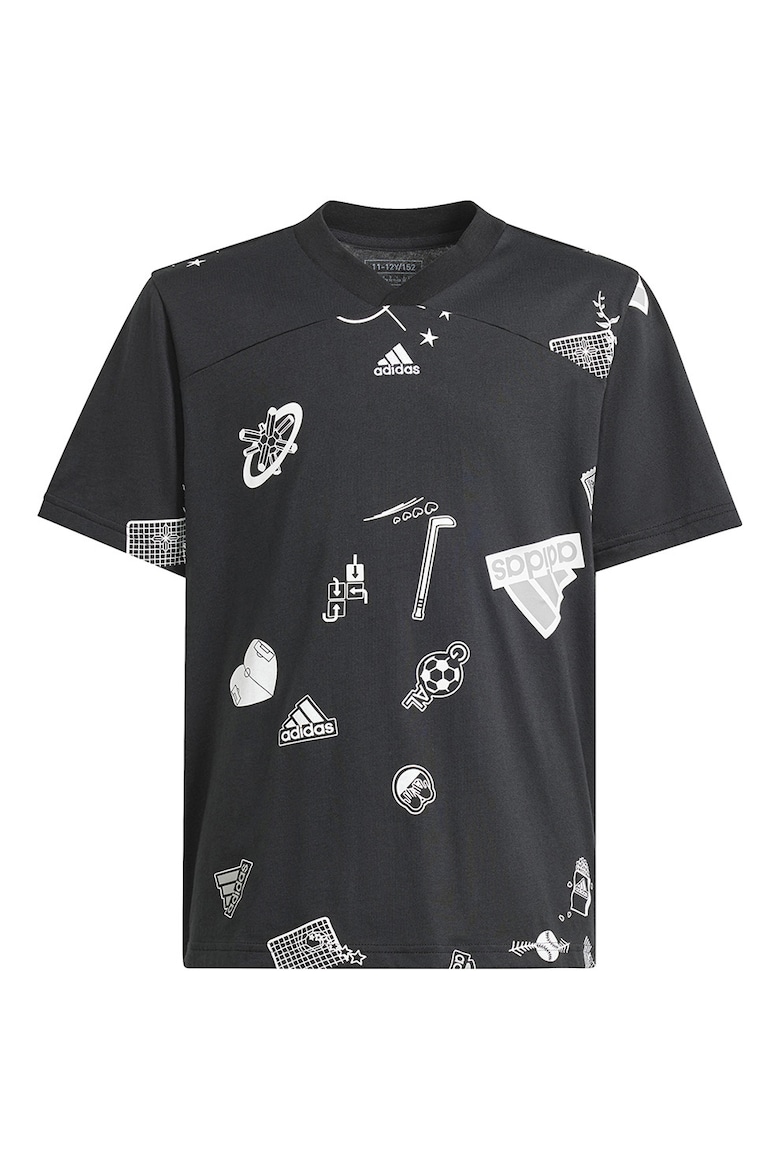 Футболка Bluv с принтом Adidas Sportswear, черный