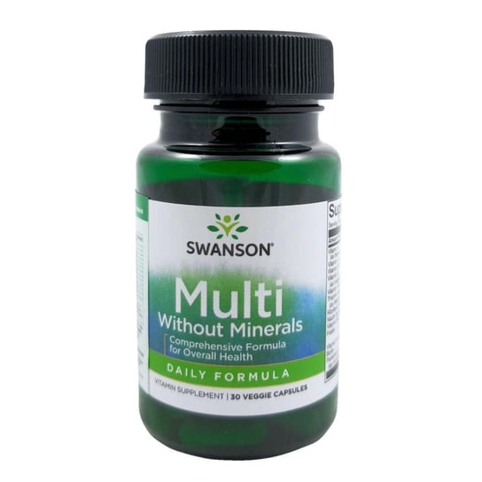 Swanson, Daily Multivitamin 30 капсул.