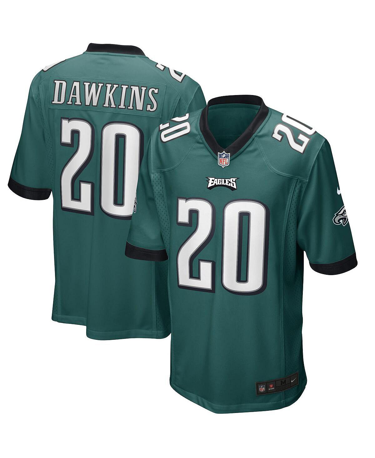 

Мужская майка игрока в отставке Брайана Докинза Midnight Green Philadelphia Eagles Game Nike