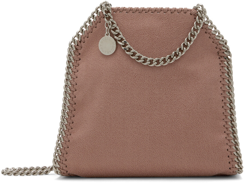 

Розовая маленькая сумка Falabella Stella Mccartney