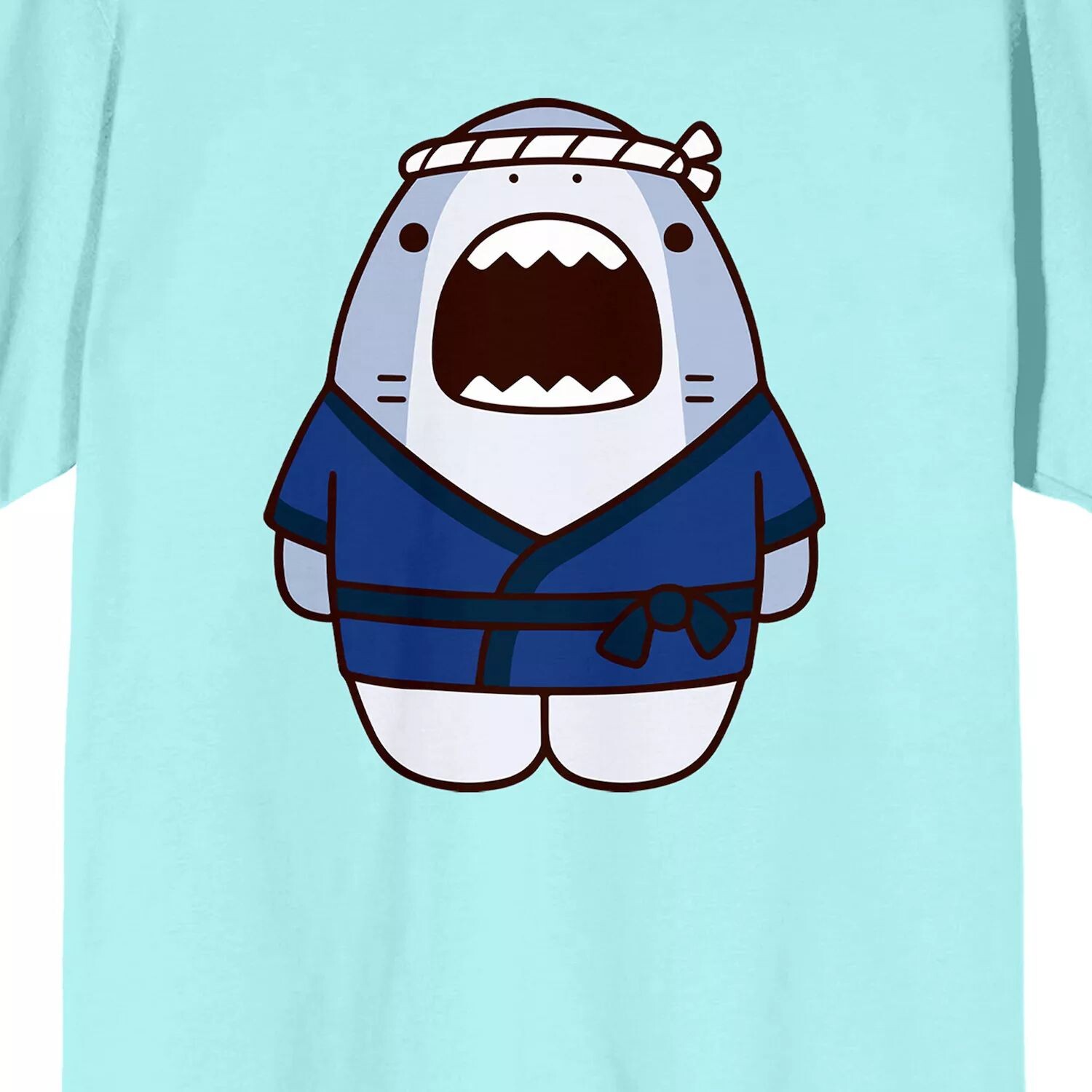 

Мужская футболка Samezu Shark с зубчатыми краями Licensed Character