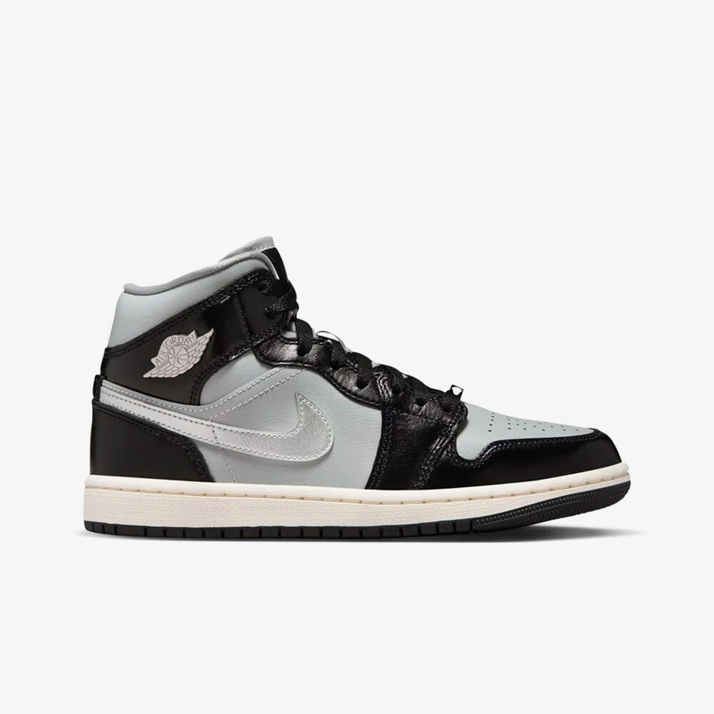 

Кроссовки 1 Mid SE 'Black Chrome' Jordan, черный