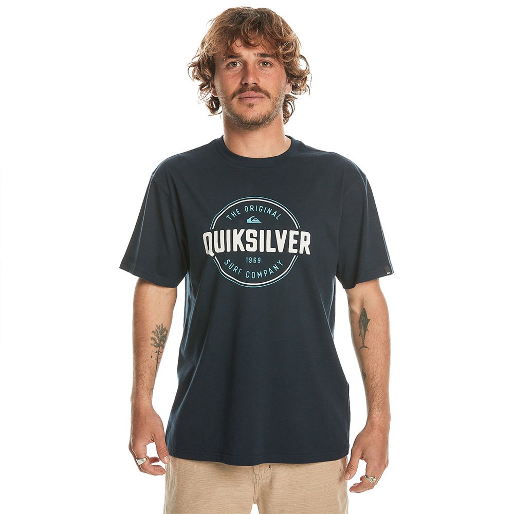 

Футболка с коротким рукавом Quiksilver Circle Ups, синий