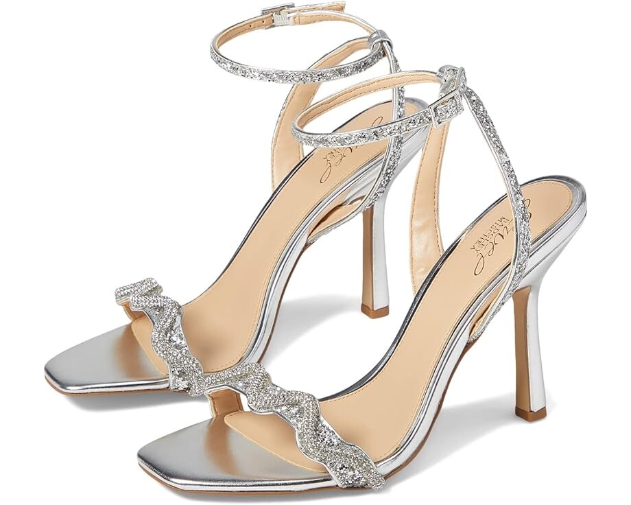 

Туфли Jewel Badgley Mischka Gemma, серебряный