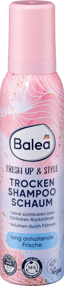 

Сухой шампунь-пенка Fresh up Стиль 150мл Balea