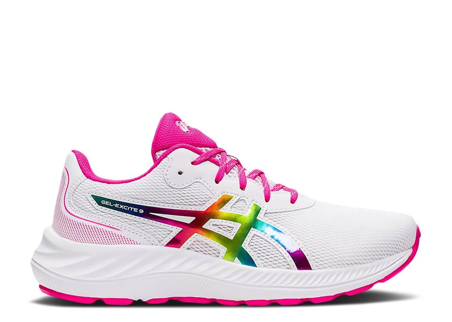 

Кроссовки ASICS Gel Excite 9 Gs 'White Pink Glow', белый