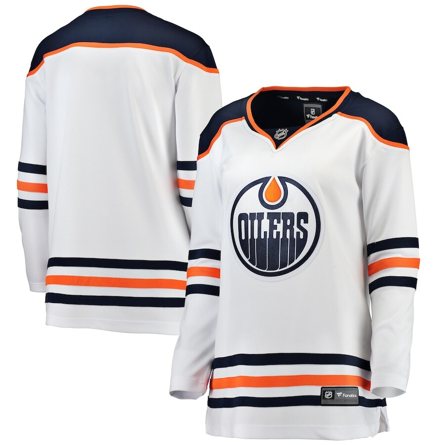 

Джерси Fanatics Branded Edmonton Oilers, белый