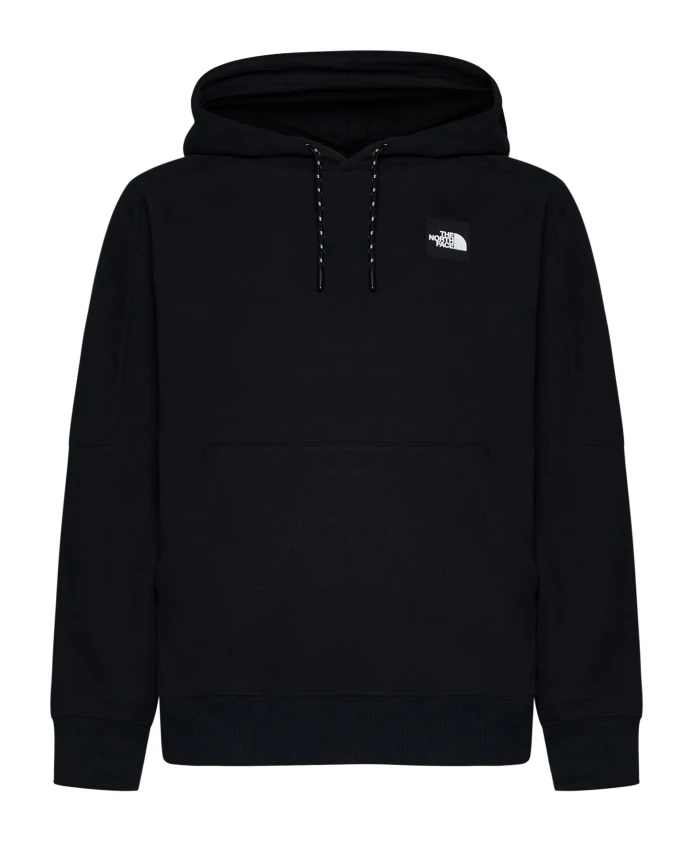 

Хлопковая толстовка с капюшоном The North Face, черный