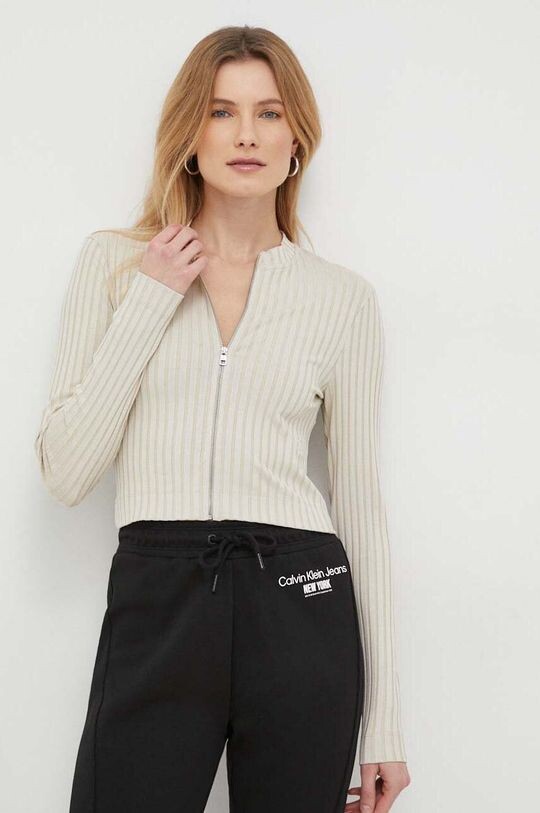 

Кардиган Calvin Klein Jeans, бежевый