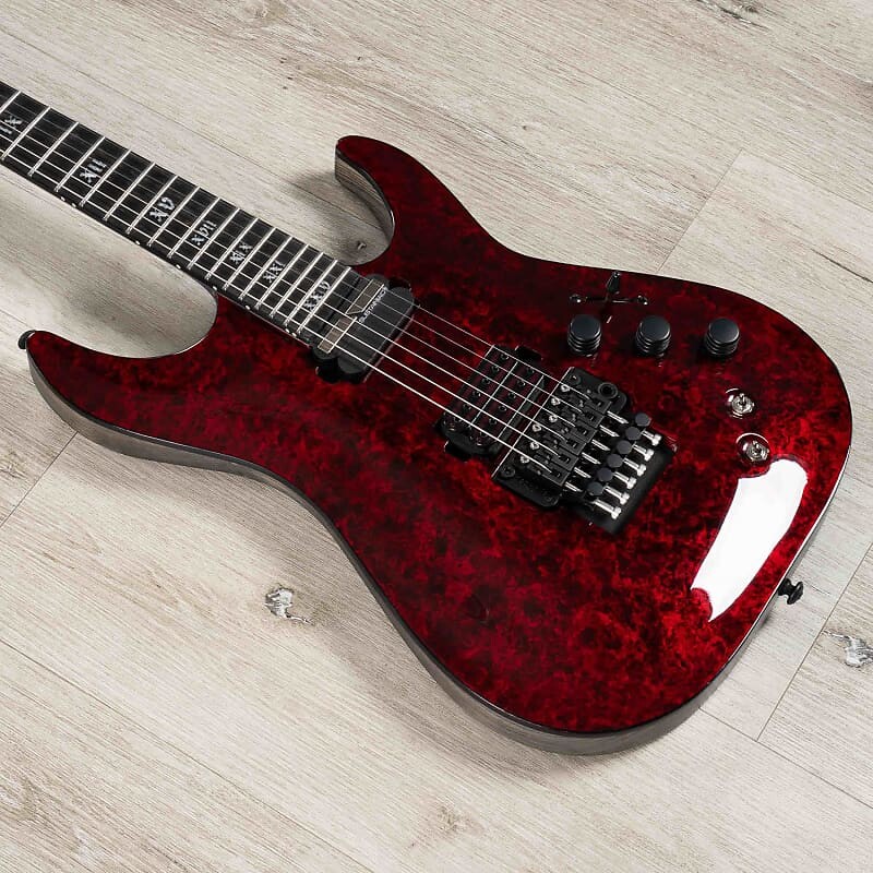

Электрогитара Schecter C-1 FR S Apocalypse Electric Guitar Floyd Rose Sustainiac Red Reign