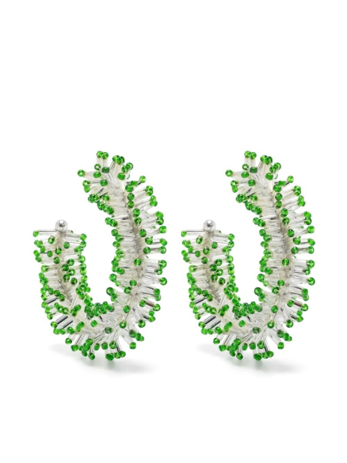 

Серьги-кольца Firework ISABEL MARANT, зеленый