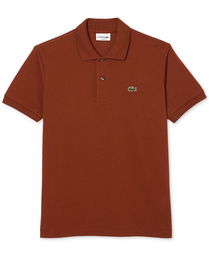 

Мужская футболка-поло классического кроя L.12.12 Lacoste, коричневый