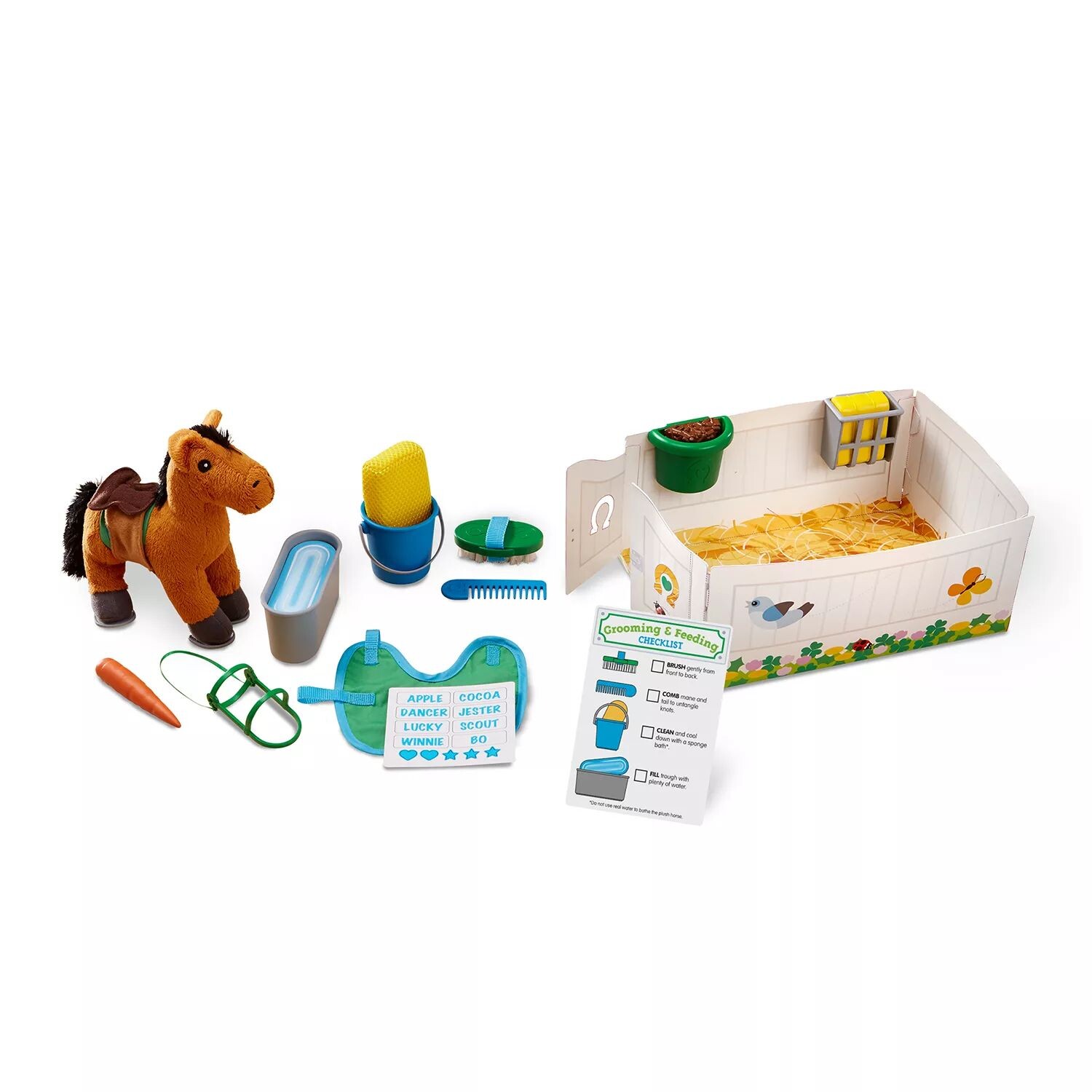 

Игровой набор Melissa & Doug для кормления и ухода за лошадьми Melissa & Doug