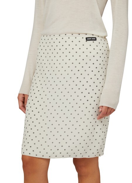 

Юбка в горошек Miu Miu