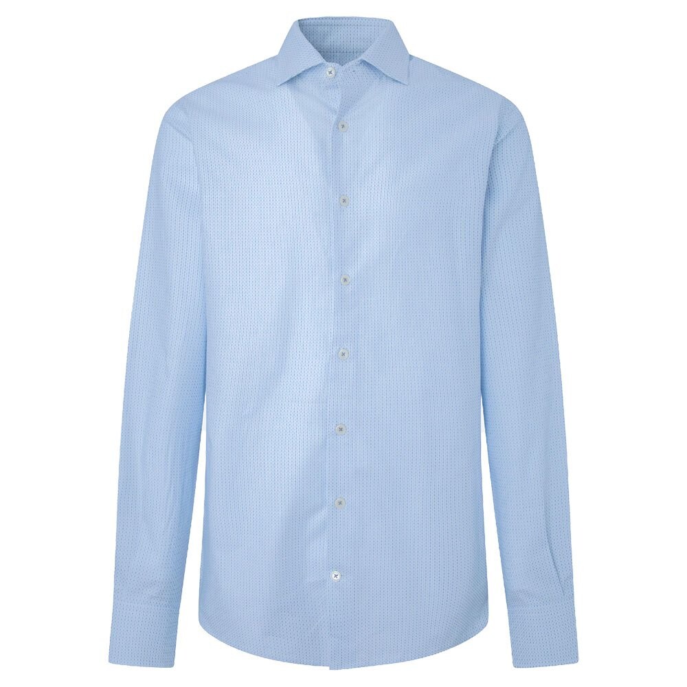 

Рубашка с длинным рукавом Hackett Micro H Jacquard, синий