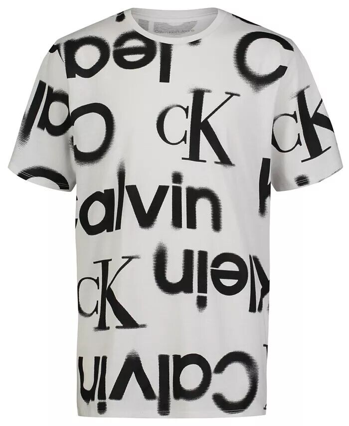 

Футболка с короткими рукавами Big Boys Intensity Flare Calvin Klein, белый