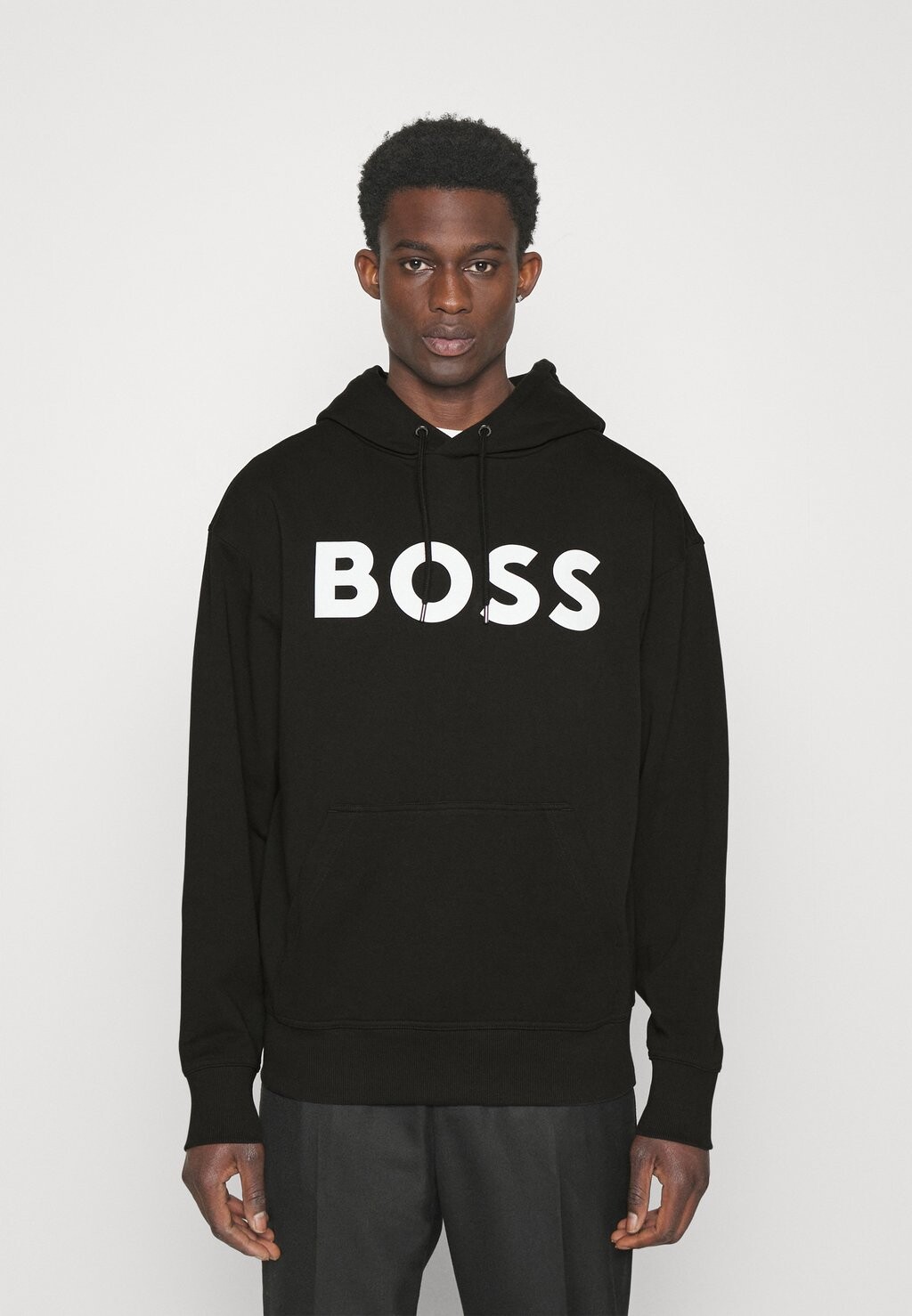 

Толстовка с капюшоном BOSS, черный