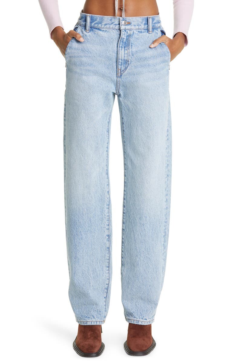 

Свободные джинсы прямого кроя ALEXANDER WANG