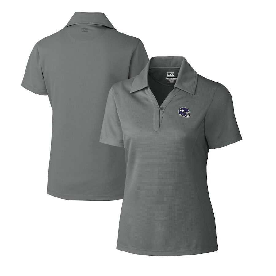 

Поло с длинным рукавом Cutter & Buck Minnesota Vikings, серый