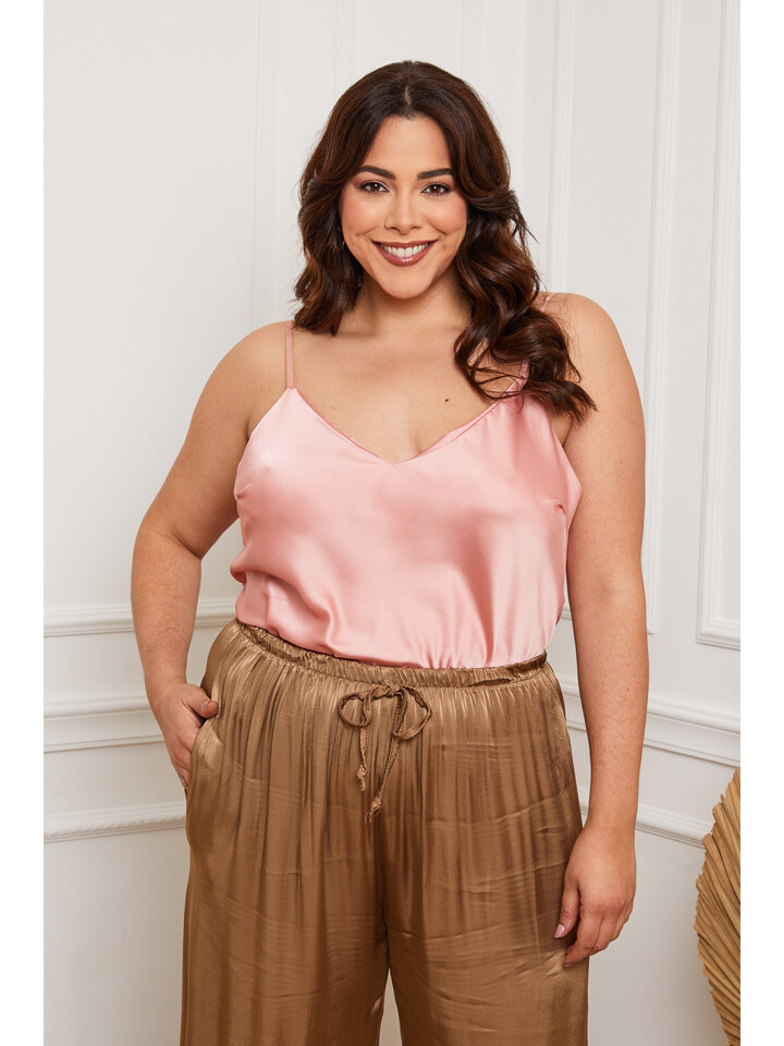 

Топ Plus Size Company Lev, розовый