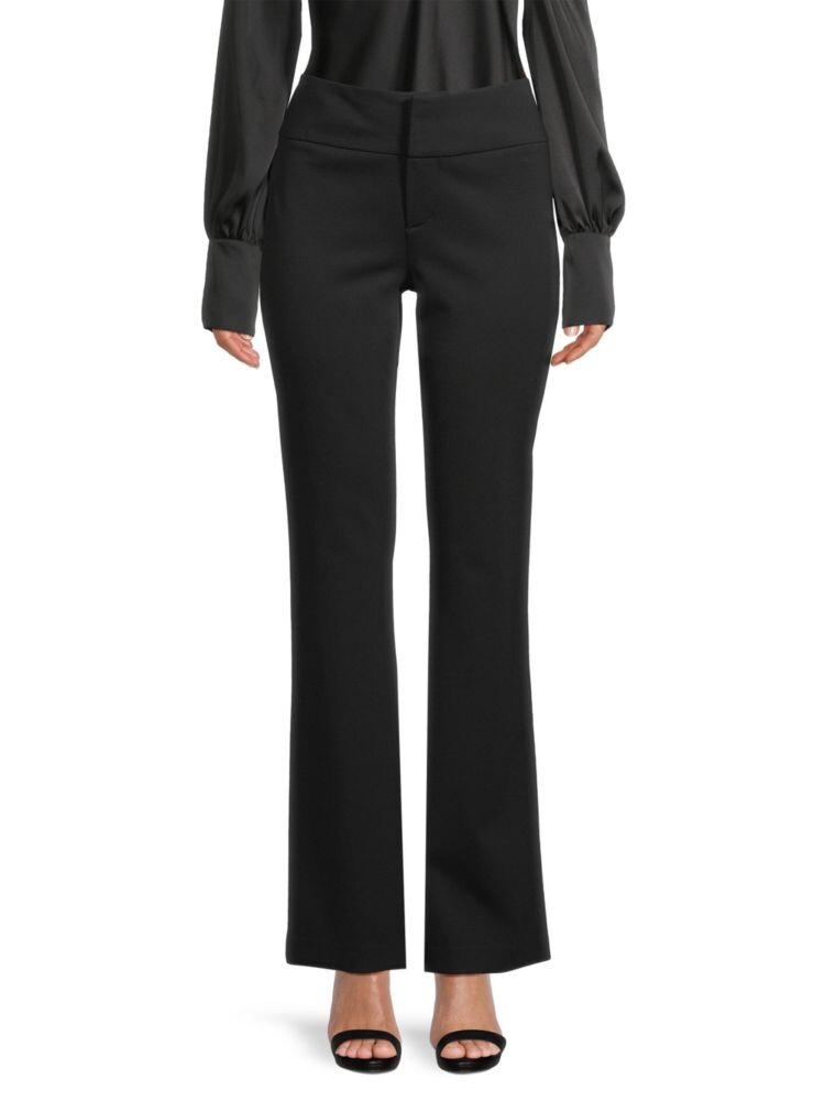 

Винтажные гламурные расклешенные брюки Donna Karan, черный