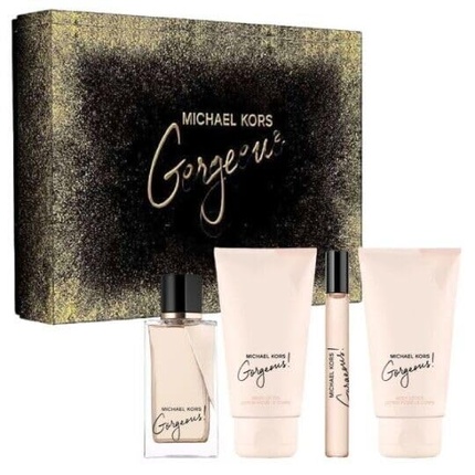 Подарочный набор парфюмерии Michael Kors Gorgeous для женщин подарочный набор парфюмерии для женщин 4 в 1
