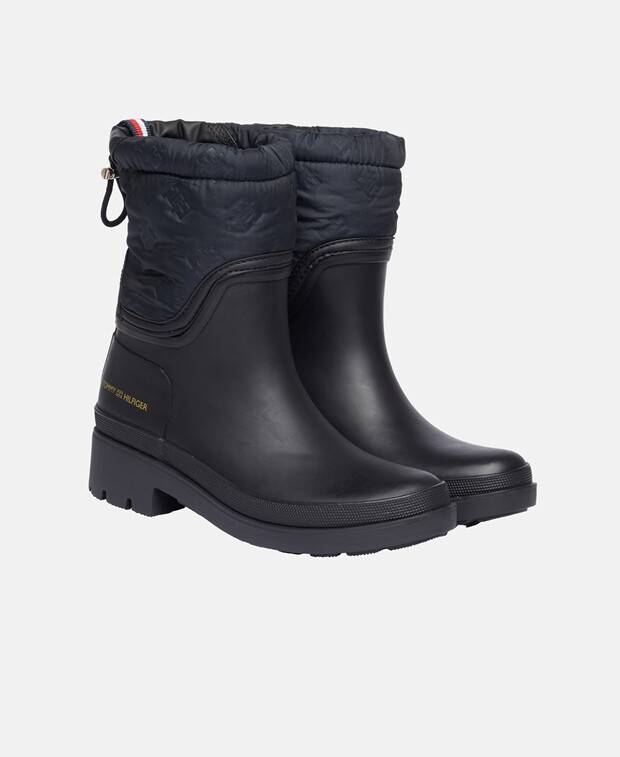 

Резиновые сапоги Tommy Hilfiger, черный