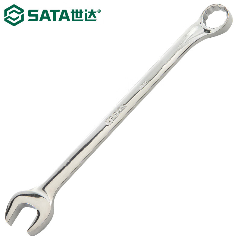 SATA 40345 ключ двойного назначения для цветов сливы, новый полностью полированный рожковый ключ для цветов сливы, мертвый ключ 20 мм