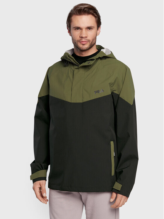 

Анорак regular fit Fila, черный