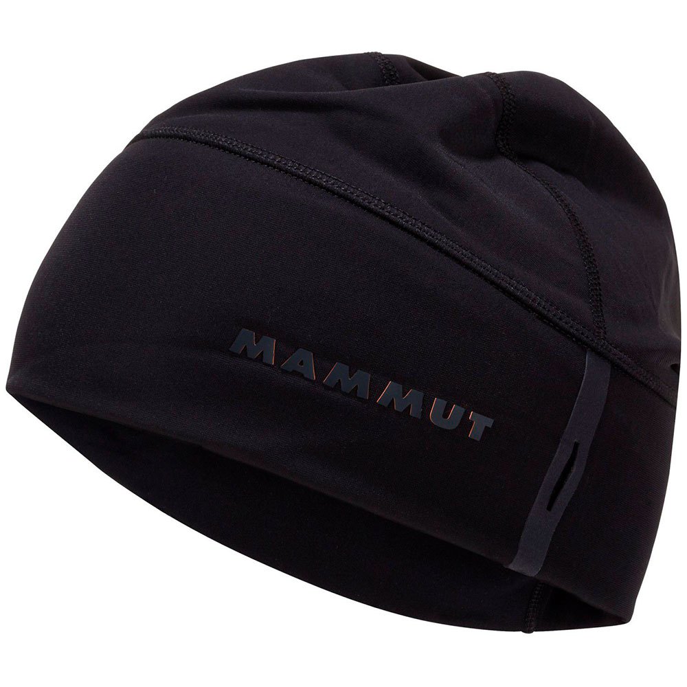 Шапка Mammut Aenergy, черный шапка логотип mammut гепард черный