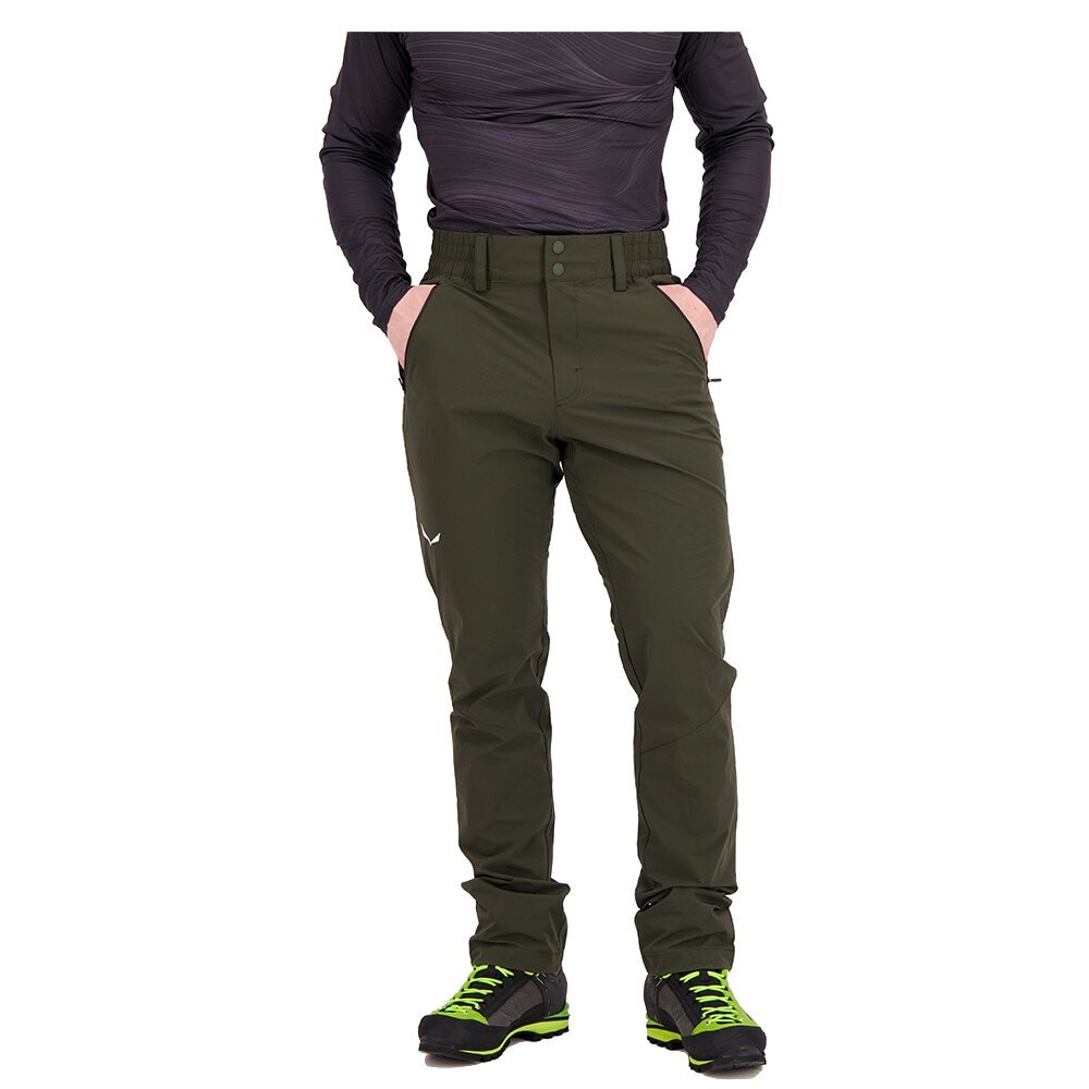

Брюки Salewa Talveno 2 Durastretch, зеленый